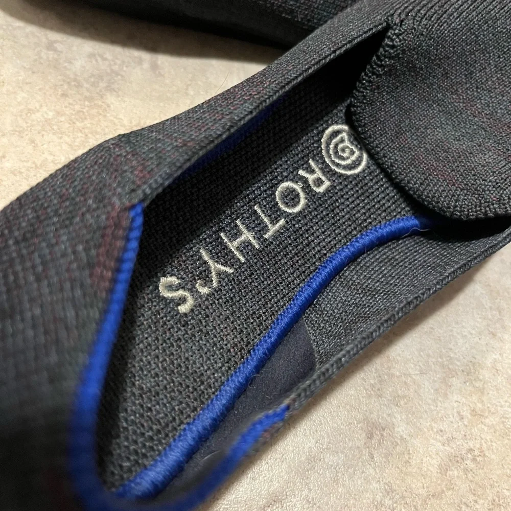 Rothy's Navy Heather Loafers 7